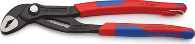 Produktbild von Knipex 87 02 250 T, Steckverbindungszange, 5 cm, 4,6 cm, Chrom-Vanadium-Stahl, Kunststoff, Blau, Rot