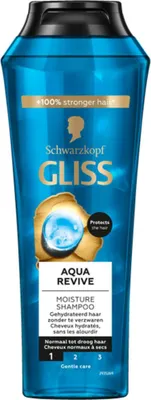 Produktbild von Gliss - Shampoo - Aqua Revive - Für hydratisiertes und frisches Haar - 250 ml - 1 Stück
