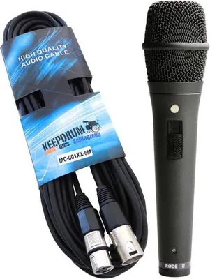 Produktbild von Rode M2 Mikrofon mit Mikrofonkabel