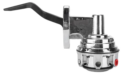 Image de Pompe à carburant mécanique de rechange en aluminium chromé pour moteur V8 CLEVELAND 351