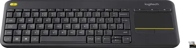 Image de Logitech K400 Plus Tastatur RF Wireless Kroatisch - Slowenisch Schwarz (920-008385)