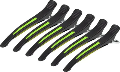 Obrázok produktu pre Kadernícke sponky E-13 6 ks. 11,5 cm mix neónových