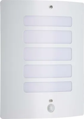 Produktbild von BRILLIANT Außenwandleuchte mit Bewegungsmelder Todd weiß IP44 E27 60 Watt g. f. Normallampe