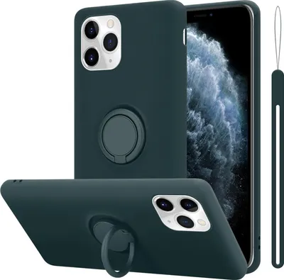 Immagine prodotto di Custodia Cadorabo per Apple iPhone 11 PRO custodia protettiva in verde custodia per telefono cellulare TPU custodia cover