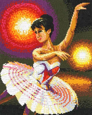 Produktbild von Stick it® Prima Ballerina ca. 9.000 Teile mit XXL-Steckvorlage