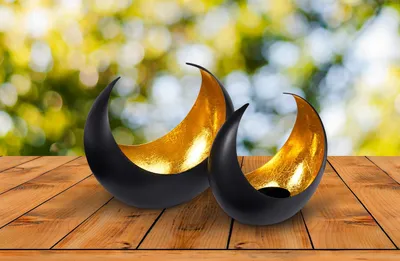 Produktbild von 2er Set Garten Windlicht Kerzenhalter Maputo