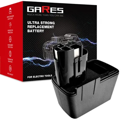 Obrázek produktu pro Gares Sada článků pro repasi akumulátoru Bosch 2607335055 2607335243 GSBSP-3 | 12 V 3 Ah Inny | Výměnný balíček pro nářadí | Vysoký výkon Gares®