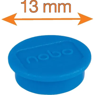 Obrázok produktu pre Nobo 1915290, Magnet na bielu tabuľu, Rôzne farby, 13 mm, 65 mm, 15 mm, 20 g