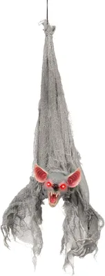 Produktbild von Aufhängbare Fledermaus Animatronic Dekofigur 100 cm -