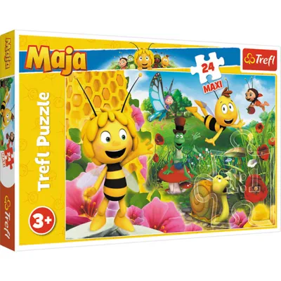 Produktbild von TREFL Puzzle Die Biene Maja MAXI 24 Teile