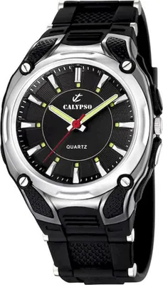 Produktbild von Calypso Herrenuhr by Festina K5560/2 schwarz Armbanduhr