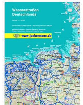 Produktbild von Wasserstraßen Deutschland 1 : 1 100 000