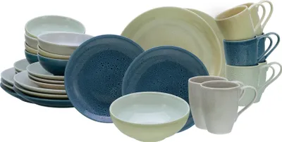 Produktbild von CreaTable, 19786, Reactive Nordic, Kombiservice 32-tlg, Steinzeug