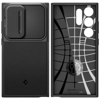 Immagine prodotto di Custodia Spigen Optik Armor adatta a Samsung Galaxy S24 Ultra - Nero