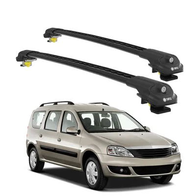 Immagine prodotto di TURTLE Portapacchi AIR-1 DACIA LOGAN MCV ALL 2007 - 2012 , Nero