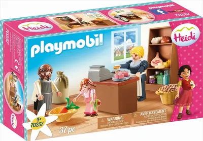 Produktbild von PLAYMOBIL, Dorfladen der Familie Keller, Heidi, 70257
