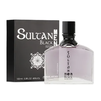 Image de Jeanne Arthes Sultan Black Eau de Toilette pour hommes 100 ml
