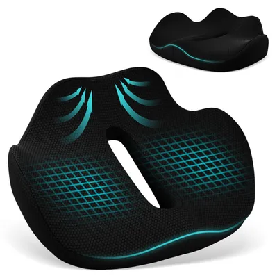 Image de Coussin ergonomique pour le soutien du dos et du coccyx