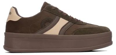 Image de REFRESH - Baskets de sport pour femmes, couleur kaki - Chaussures confortables et polyvalentes - Cas