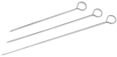Obrázok produktu pre CONTACTO Mäsošpice, okrúhle, 12 ks, dĺžka: 200 mm, ø: 3,2 mm
