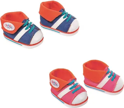 Produktbild von ZAPF 825815 BABY born® Chucks - farblich sortiert