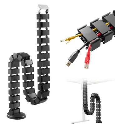 Obrázok produktu pre Káblový žľab, 130 cm, pre usporiadanie a vedenie káblov