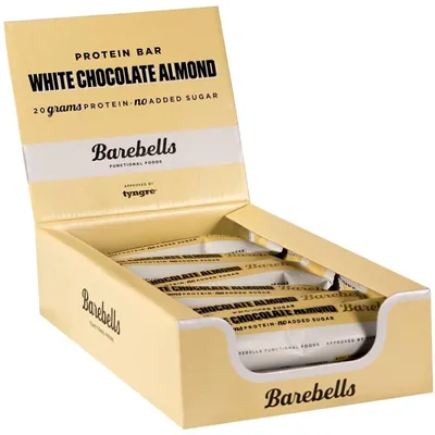 Image de Barres protéinées - Barebells - Boîte Barebells barre protéinée (12X55g) - Saveur White Chocolate Almond