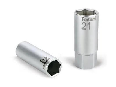 Obrázok produktu pre Zásuvka na zapaľovaciu sviečku Fortum (4700902) Zásuvka na zapaľovaciu sviečku, 1/2", 16 mm, L 65 mm, 61CrV5