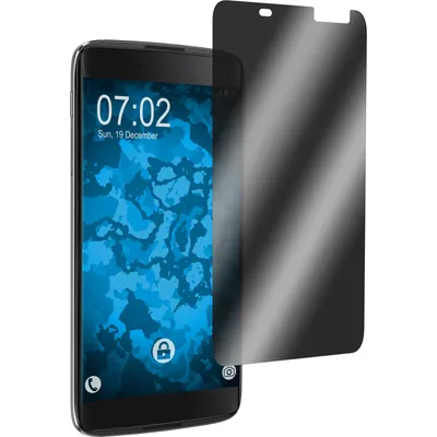 Produktbild von 8er-Pack PhoneNatic Displayschutzfolien Privacy kompatibel mit BlackBerry DTEK60