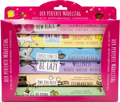 Produktbild von Räucherstäbchen-Set "Der perfekte Mädelstag"