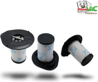 Produktbild von MisterVac Staubsaugerfilter Universal Motorschutzfilter Ersatzfilter kompatibel mit Rowenta Air Force 460 RH92xx Modelle
