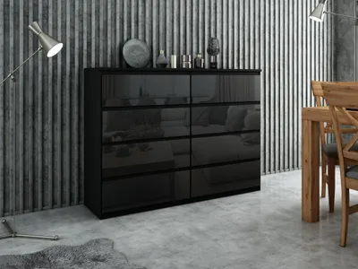 Produktbild von Praktische Kommode 120 cm mit 6 Schubladen und viel Stauraum