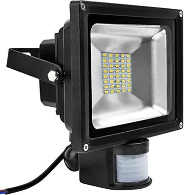 Produktbild von Greenmigo 30W LED Strahler mit Bewegungsmelder,30W LED Fluter Floodlight Scheinwerfer Außenstrahler Wandstrahler IP65 Wasserdicht AC 220V Warmweiß