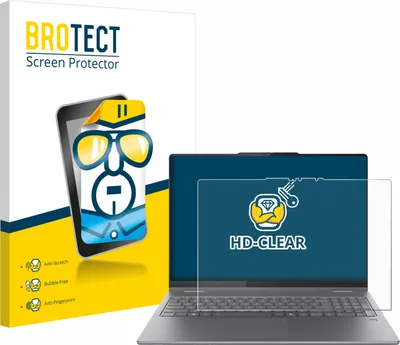 Produktbild von Für Lenovo Yoga 7 2-in-1 Gen 10 16" Schutzfolie BROTECT Displayschutz Display Schutz Folie Klar Transparent