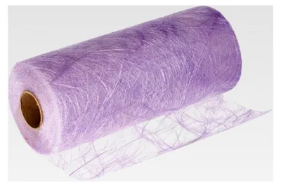 Produktbild von 25 m x 20 cm Sizoweb® Vlies Original Tischband Tischläufer Flieder Lavendel lila für Hochzeiten