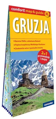 Obrázok produktu pre Gruzja laminowany map&guide XL 2w1 przewodnik i mapa