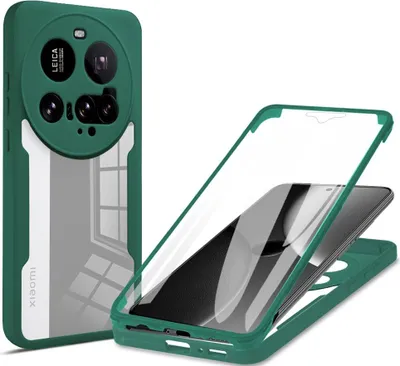 Produktbild von Hülle für Xiaomi 15 Ultra - Phonesta Slim Protect 360 Case mit Displayschutzfolie - Grün