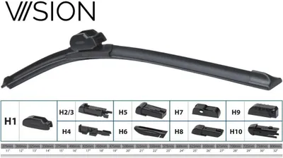 Produktbild von Pióro Wycieraczki Viision Ultra 525Mm, 21”