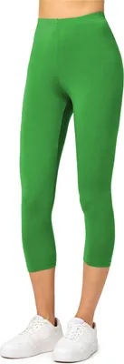 Image de Merry Style Leggings 3/4 pour femmes en viscose MS10-144 (vert, XL)