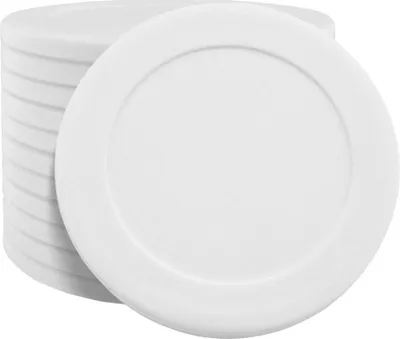 Obrázek produktu pro Plastové pokerové mince CombiCraft Blank Ø40mm Bílá - 100 kusů