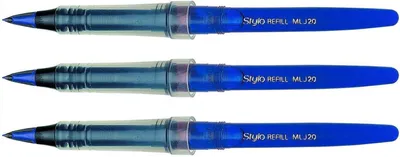 Obrázok produktu pre Pentel Tradio MJL20 – Sada 3 modrých fixiek