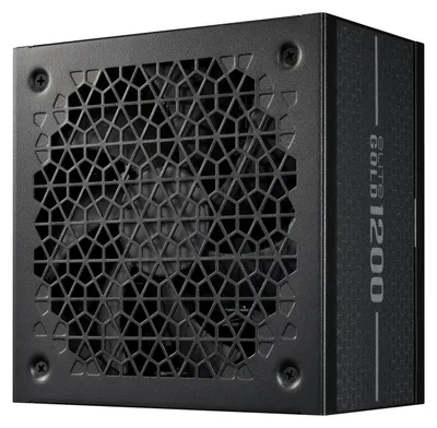 Produktbild von Cooler Master Elite Gold 1200, 1200 W, 100 - 240 V, 50/60 Hz, 7.5 - 15 A, Aktiv, 120 W
