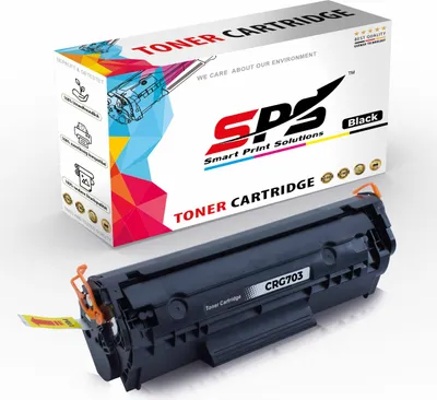 A toner cartridge and its packaging are displayed against a white background.