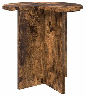 Image de Table d'appoint Chêne fumé Ø 39 x 38 cm Bois d'ingénierie