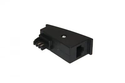 Produktbild von Goobay TAE Telefon Adapter Stecker - TAE-F-Stecker (PIN 1/2) > RJ45-Buchse (8P2C) (PIN 1/8)