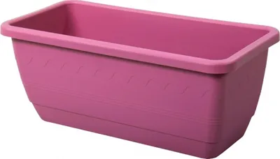 Image de Boîte en plastique INIS rose mat 60cm