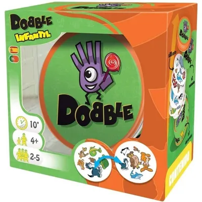 Image de Dobble Kids - Jeu de société (Asmodee DOKI01ES) ASMODEE