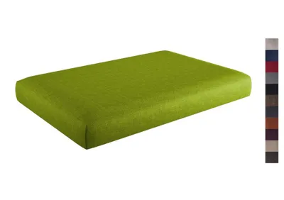 Produktbild von sunnypillow Palettenkissen Auflage Set für Europaletten Indoor und Outdoor Palettenpolster Palettensofa Kissen mit schöner Steppung viele Farben und Größen zur Auswahl Sitzkissen 120 x 60