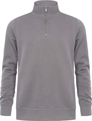 Produktbild von Promodoro 5052 | Uni Troyer Side Pocket Halfzip - Farbe: Steel Gray - Größe: 4XL