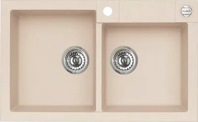 Obrázek produktu pro Granitový dřez ALVEUS Rock 90 Beige 55 780x480 mm 1090959